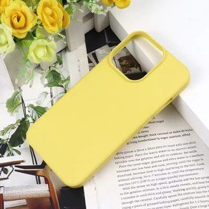 iPhone; 13 pro max/13 pro/13 /12pro/12 /silicone case /brand new/ - yellow color